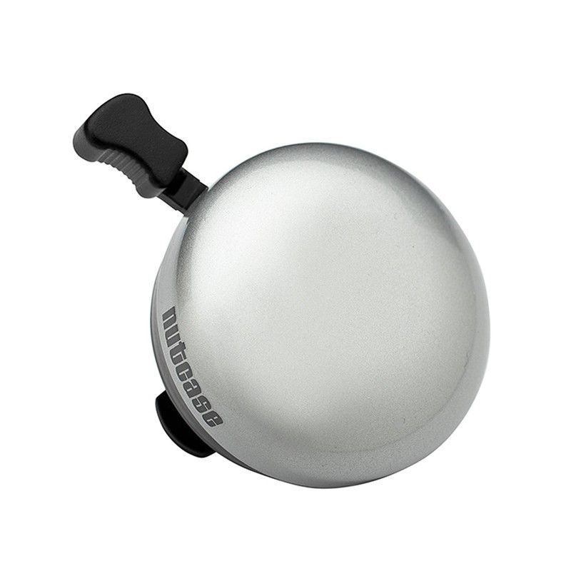Timbre Nutcase Para Bicicleta Silver | Sonido claro con estilo elegante