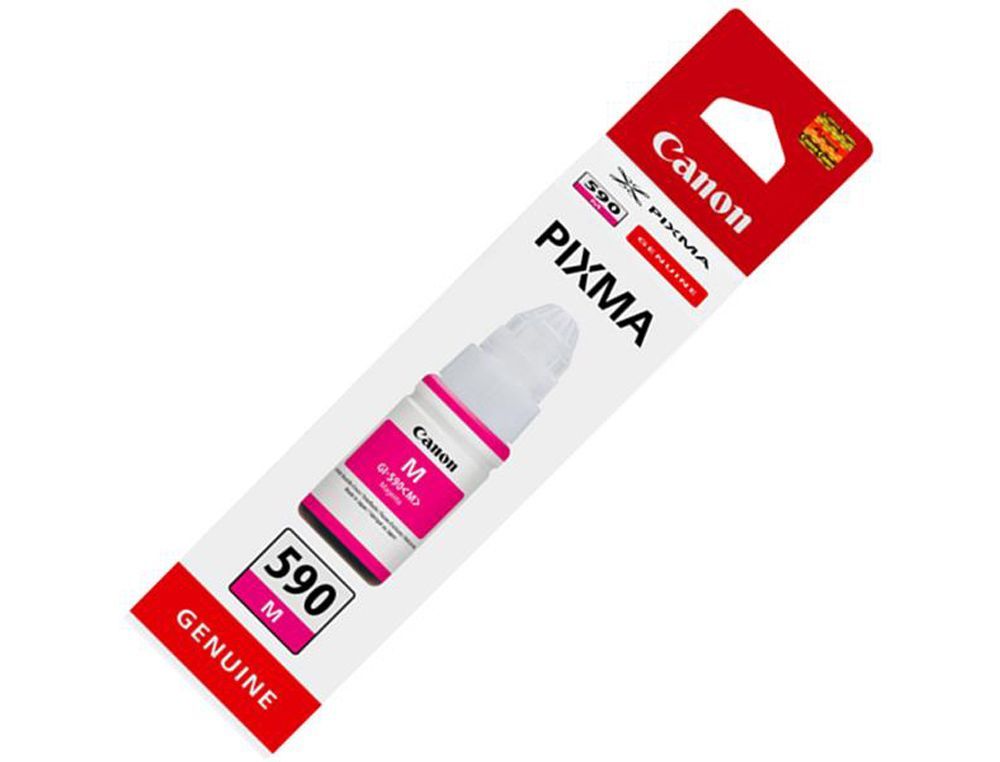 Tinta canon gi-590m magenta botella 70 ml