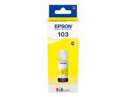 Tinta epson ecotank 103 l3110/3150/3151/5190 amarillo botella de 65 ml