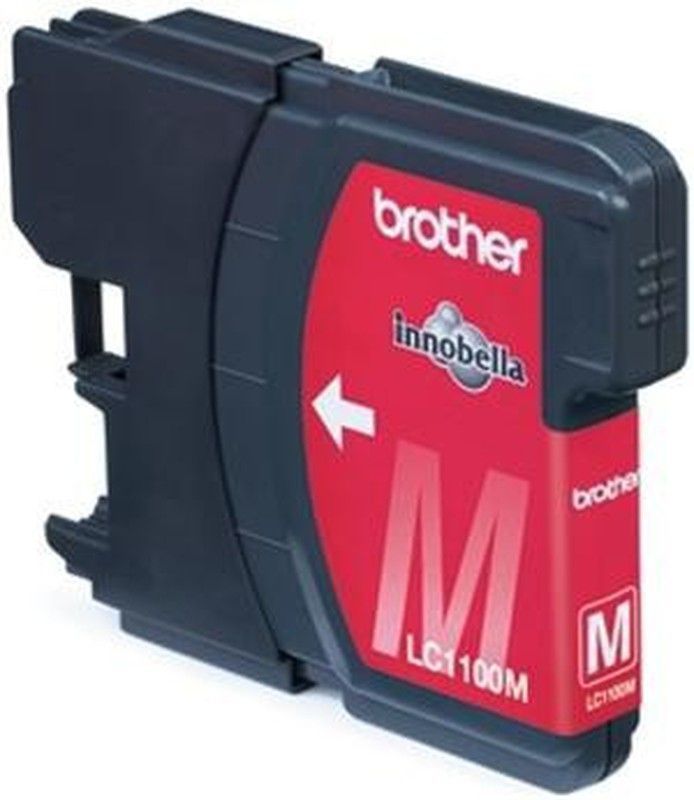 Tinta original brother lc1100m magenta
