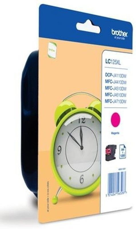 Tinta original brother lc125xlmbp magenta