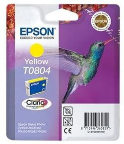 Tinta original epson c13t08044011 amarillo