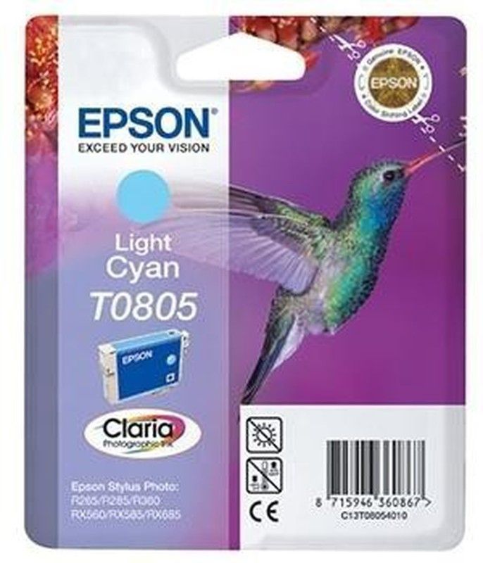 Tinta original epson c13t08054011 cyan