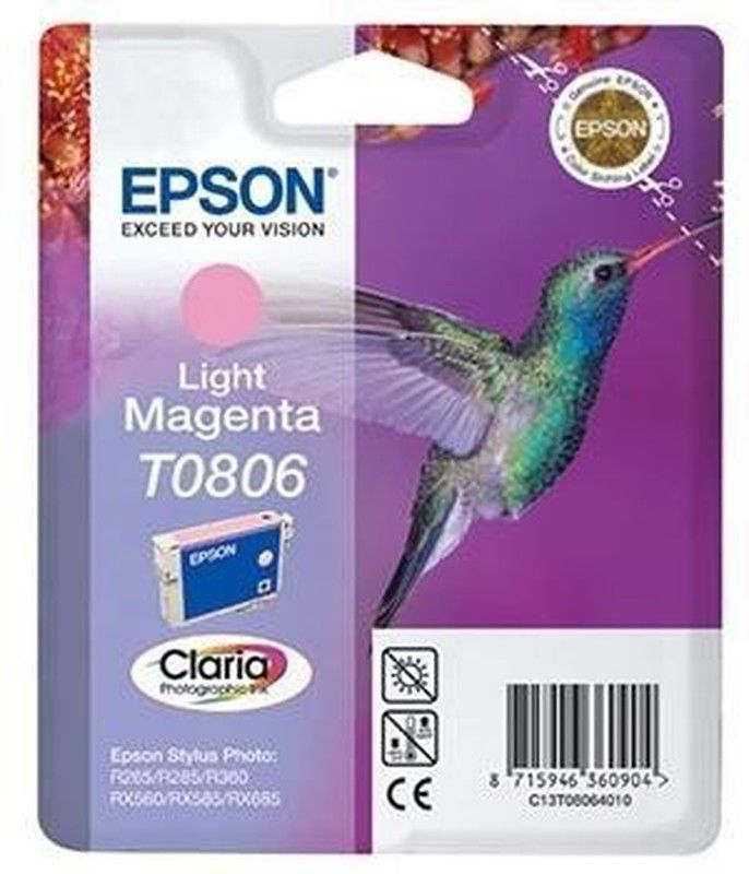Tinta original epson c13t08064011 magenta