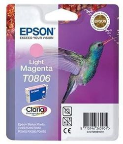 Tinta original epson c13t08064011 magenta