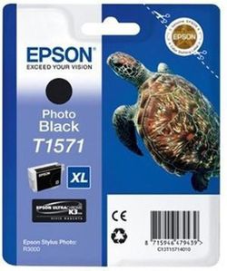 Tinta original epson c13t15714010 negro
