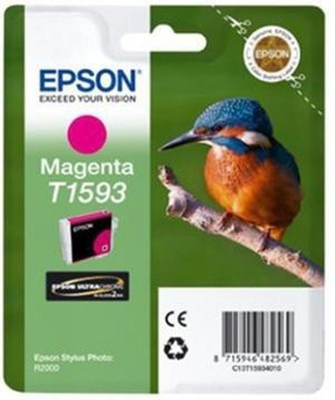 Tinta original epson c13t15934010 magenta