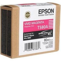 Tinta original epson c13t580a00 magenta