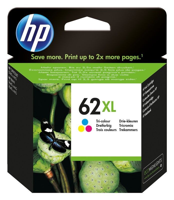 Tinta original hp c2p07ae tricolor