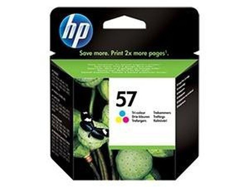 Tinta original hp c6657ae tricolor