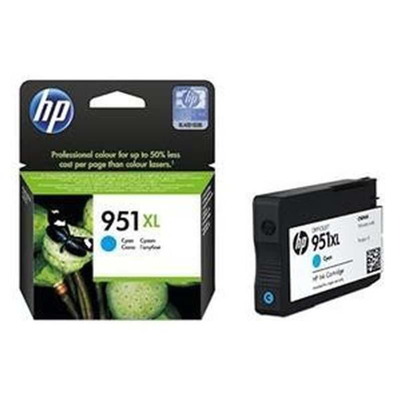 Tinta original hp cn046ae cyan