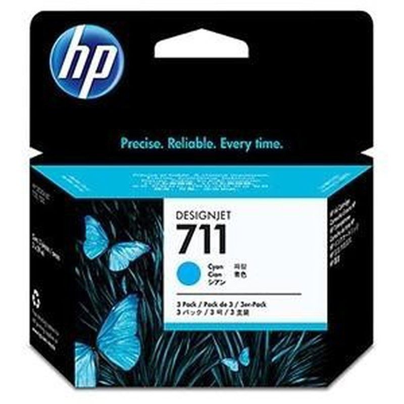 Tinta original hp cz134a cyan