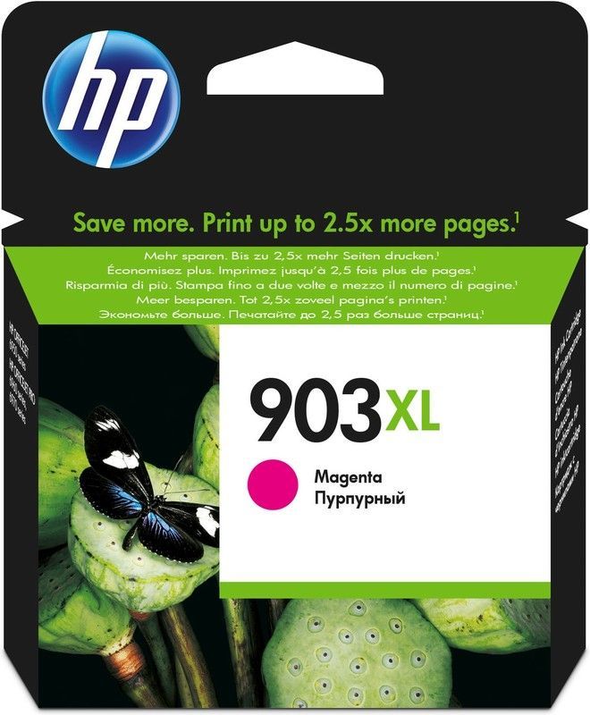 Tinta original hp t6m07ae magenta