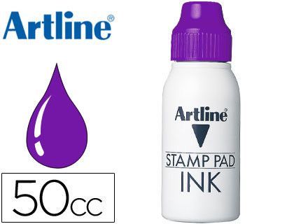 Tinta Tampon Artline Violeta -Frasco de 50 Cc