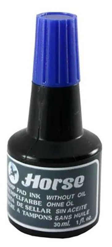 Tinta tampón azul