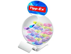 TIPP-EX Expositor de 60 u. de cintas correctoras Micro Tape Twist5 mmx8mRef.8794321