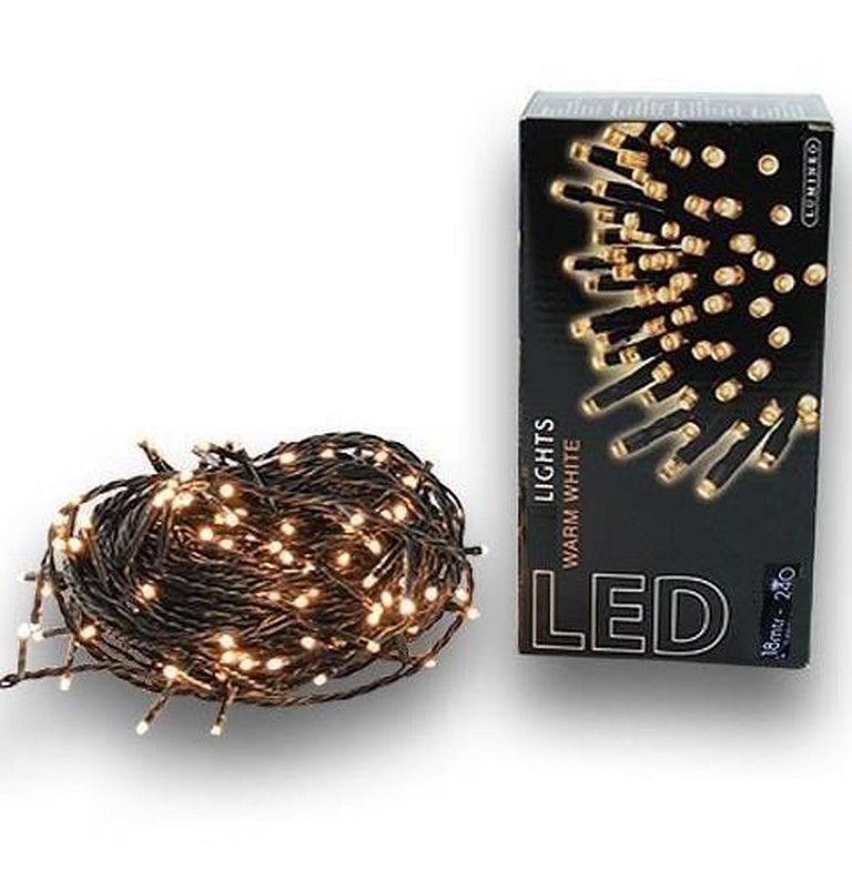 Tira 720 luces Led Cálidas