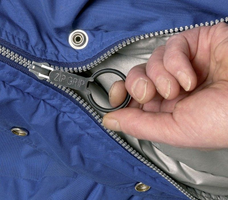 Tirador de anilla para cremallera