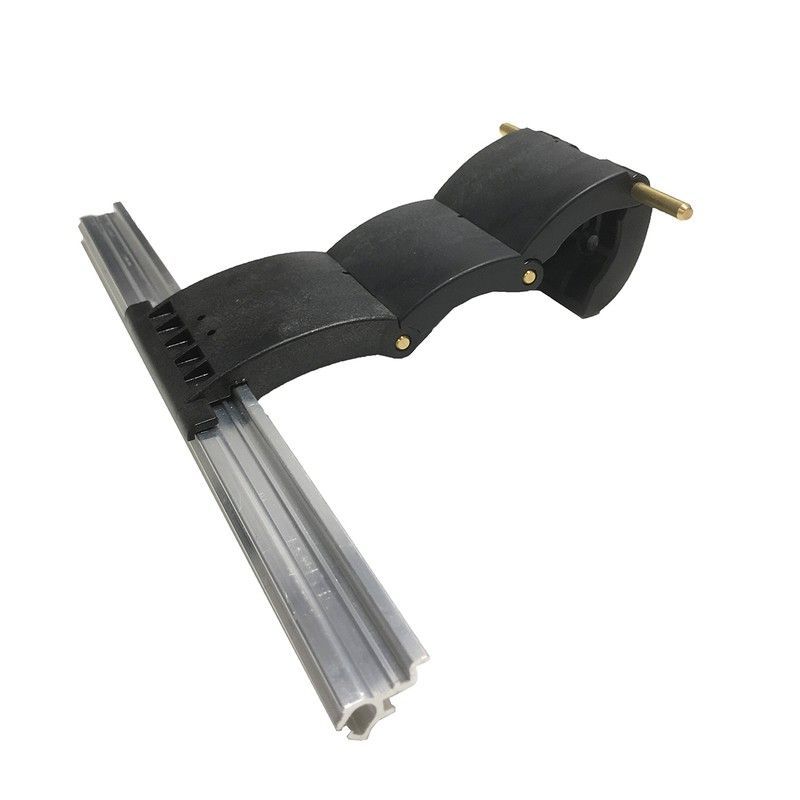 Tirante lama ESTRECHA  de bloqueo articulado "BLOCKSUR" : 3 mallas / Eje Ø 60-70 mm.