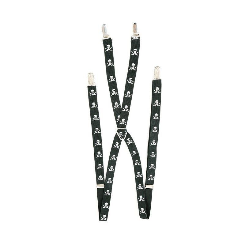 Tirantes de Calaveras con Espadas