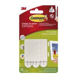 Tiras Cuadros Mediana (8u). Bca. Command