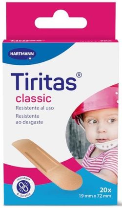 Tiritas Classic 19mm x 72mm 20 unidades Hartmann