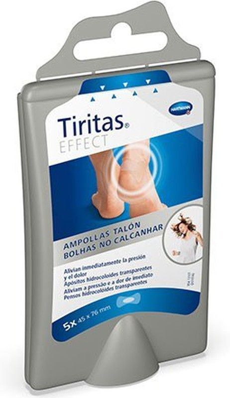 Tiritas Effect Ampollas Talón 6 Unidades