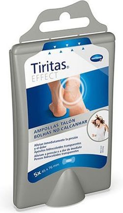 Tiritas Effect Ampollas Talón 6 Unidades