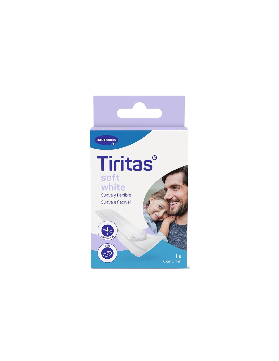 Tiritas Sensitive Elastic 6cm x 1m