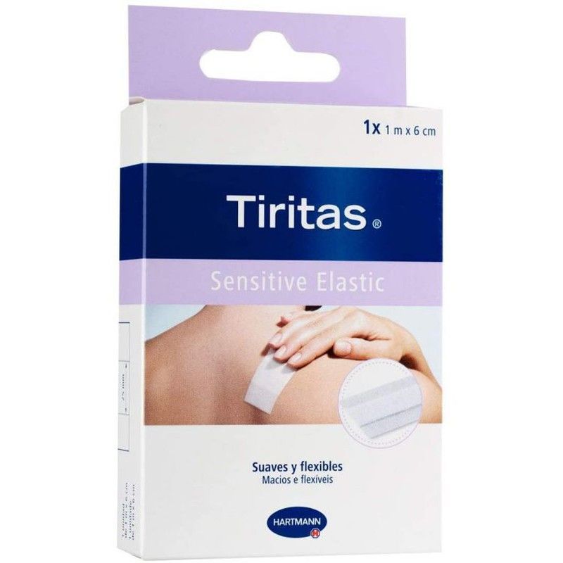 Tiritas Sensitive Elastic Aposito Adhesivo 1m x 6 cm