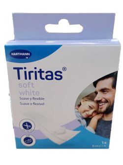 Tiritas Soft White 8cm x 1m