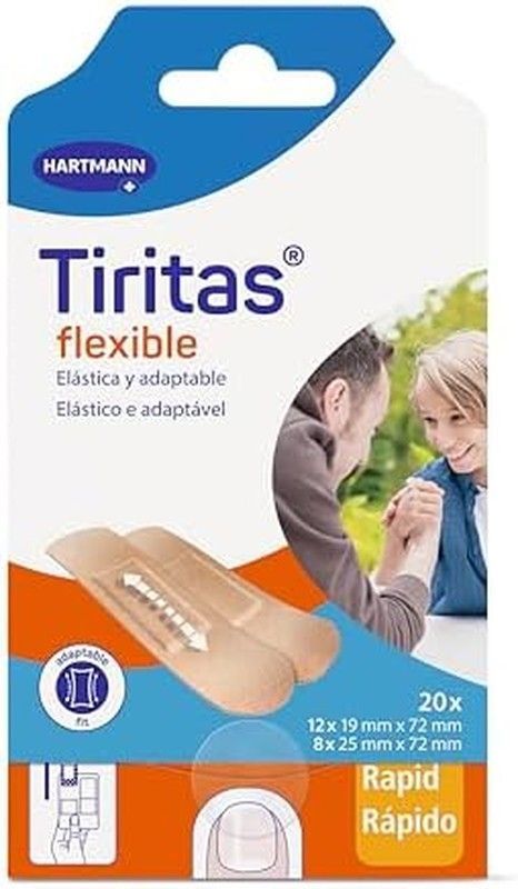 Tiritas Tela Flexible 20 unidades