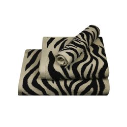Toalla Baño Zebra Manos 50x100