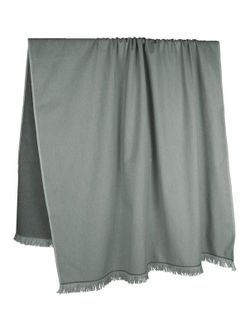 Toalla Pareo Reversible Gris Cara Rizo Cara Lisa Extragrande Lasa Portugal