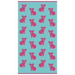 Toalla Playa Koalas Azul Risart 86x160