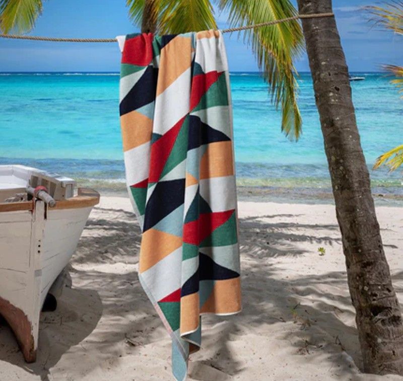 Toalla Playa Koloreak Multicolor Risart 86x160