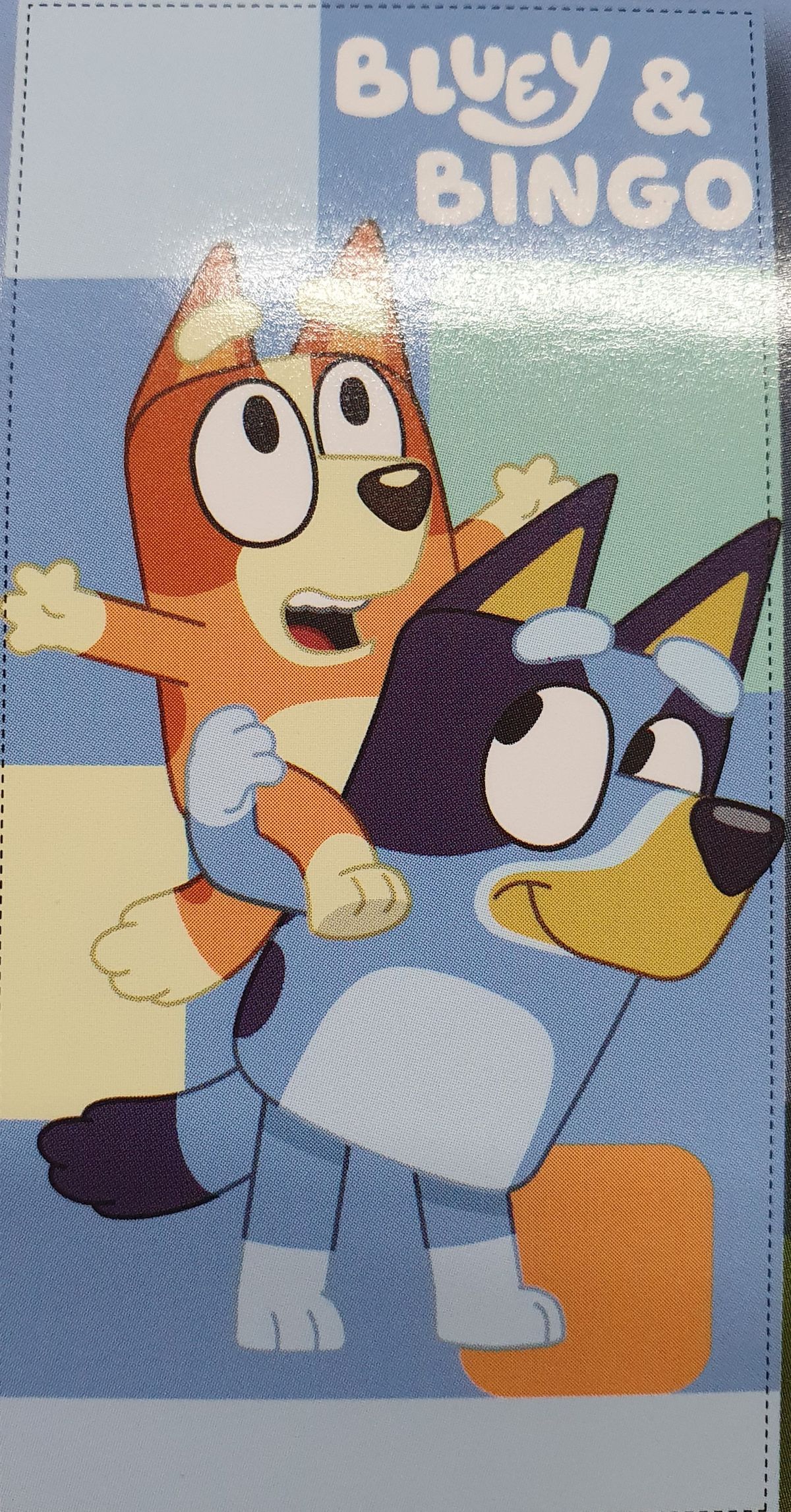 TOALLA PLAYA MICRO BLUEY