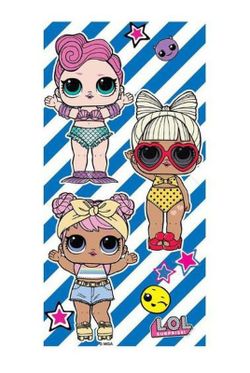 Toalla Playa Microfibra L.O.L.