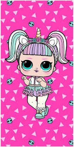 Toalla Playa Microfibra  L.O.L