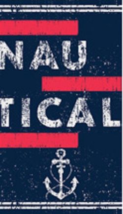 Toalla Playa Nautical Azul Extragrande Lasa Portugal