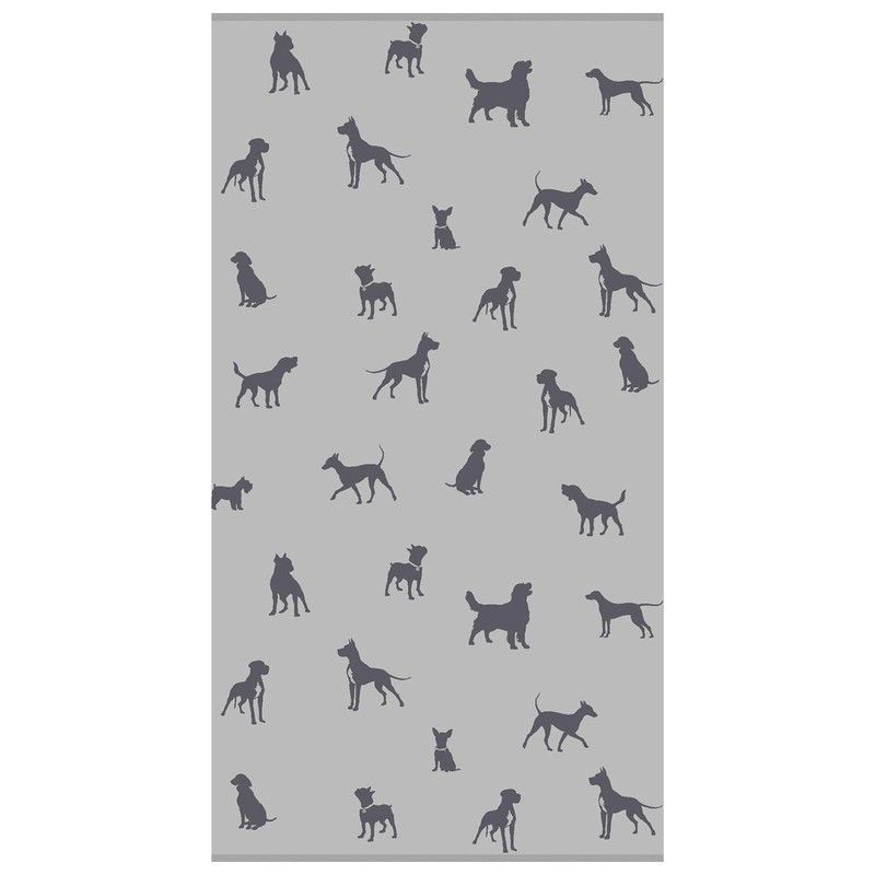 Toalla Playa Perros Grises Risart 86x160