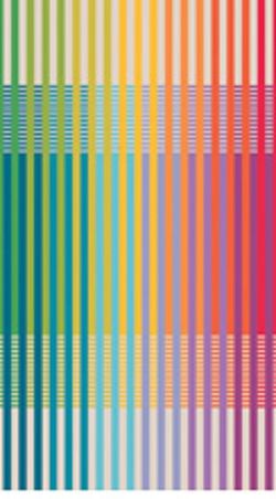 Toalla Playa Rayas Estrechas Multicolor Extragrande Lasa Portugal