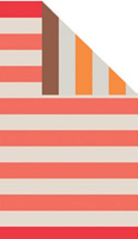 Toalla Playa Rayas Naranja Extragrande Lasa Portugal