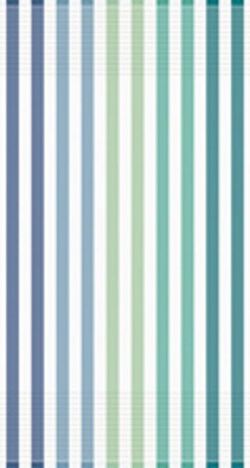 Toalla Playa Rayas Verticales Azul Verde Extragrande Lasa Portugal