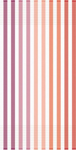 Toalla Playa Rayas Verticales Naranja Lilas Extragrande Lasa Portugal