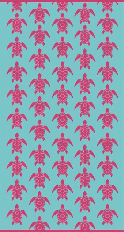 Toalla Playa Tortugas Azul Risart 86x160