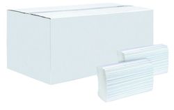 Toalla secamanos tisú “Z” 1 Capa reciclada