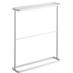 Toallero de acero en blanco, 65 x 15 x 75 cm | Tower