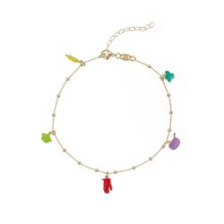 Tobillera Plata Dorada 21+5cm TOL0025DOMT Cocina Enamel