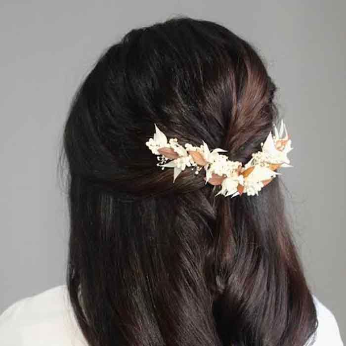 Tocado de Alas de Mariposa con Peineta